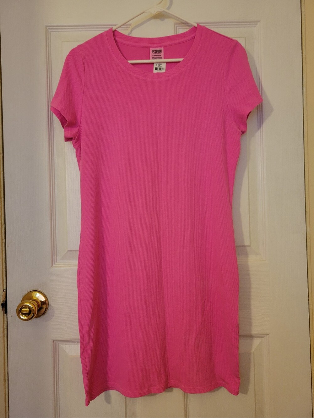 NWT PINK Victoria's Secret Ribbed Mini Dress